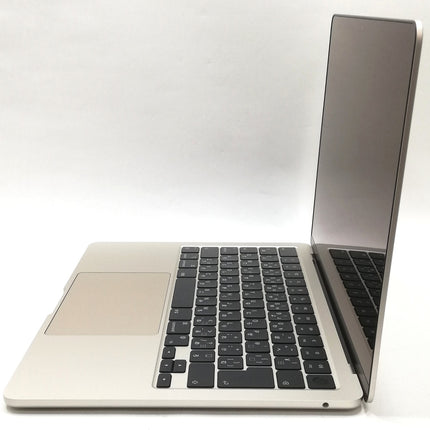 MacBook Air M3 / 13インチ / 2024 / 16GB / 256GB / スターライト / ランク:B / MC8J4J/A / 【中古品管理番号:37244】