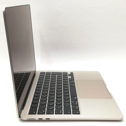 MacBook Air M2 / 13インチ / 2022 / 8GB / 256GB / スターライト / ランク:A / MLY13J/A / 【中古品管理番号:37245】