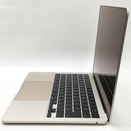 MacBook Air M2 / 13インチ / 2022 / 8GB / 256GB / スターライト / ランク:A / MLY13J/A / 【中古品管理番号:37245】