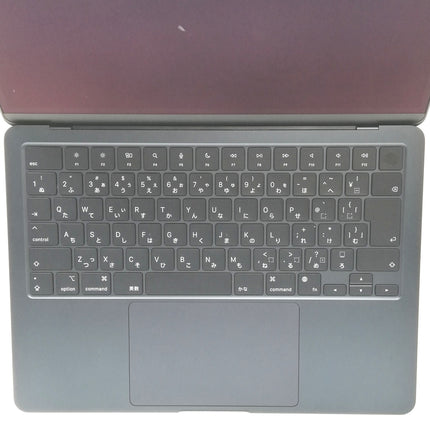 MacBook Air M2 / 13インチ / 2022(2024) / 16GB / 256GB / ミッドナイト / ランク:B / MC7X4J/A / 【中古品管理番号:37247】