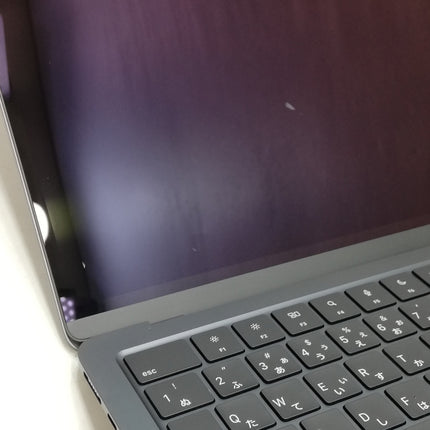 MacBook Air M2 / 13インチ / 2022(2024) / 16GB / 256GB / ミッドナイト / ランク:B / MC7X4J/A / 【中古品管理番号:37247】