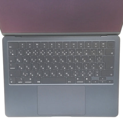 MacBook Air M2 / 13インチ / 2022(2024) / 16GB / 256GB / ミッドナイト / ランク:A / MC7X4J/A / 【中古品管理番号:37248】