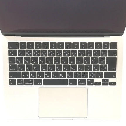 MacBook Air M2 / 13インチ / 2022 / 16GB / 512GB / スターライト / ランク:B / MLY23J/A / 【中古品管理番号:37258】