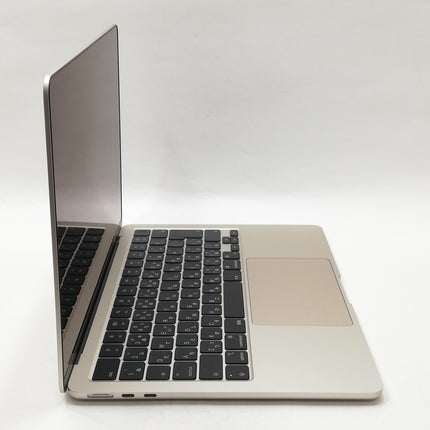 MacBook Air M3 / 13インチ / 2024 / 16GB / 256GB / スターライト / ランク:A / MC8J4J/A / 【中古品管理番号:37276】