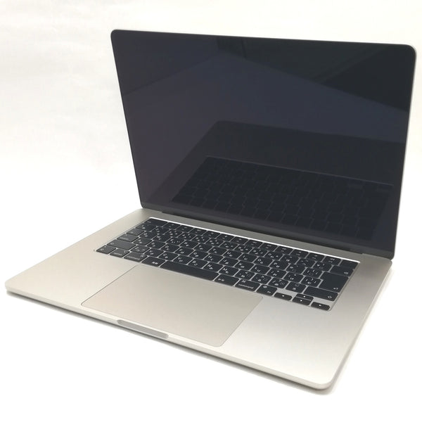 MacBook Air M2 / 15インチ / 2023 / 8GB / 256GB / スターライト / ランク:A / MQKU3J/A / 【中古品管理番号:37281】