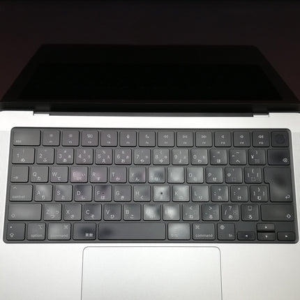 MacBook Pro M1 Pro / 14インチ / 2021 / 16GB / 512GB / シルバー / ランク:C / MKGR3J/A / 【中古品管理番号:37282】