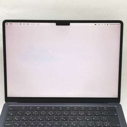 MacBook Air M2 / 13インチ / 2022 / 8GB / 512GB / ミッドナイト / ランク:C / MLY43J/A / 【中古品管理番号:37304】