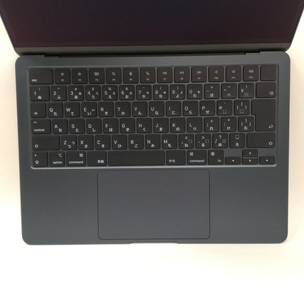 MacBook Air M3 / 13インチ / 2024 / 16GB / 256GB / ミッドナイト / ランク:A / MC8K4J/A / 【中古品管理番号:37305】