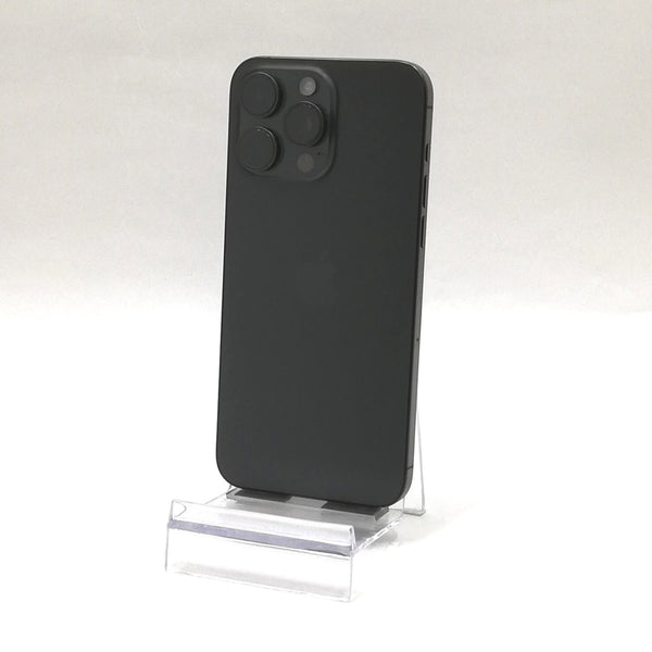 iPhone 15 Pro Max / 2023 / 256GB / ブラックチタニウム / 国内版SIMフリー / ランク:B / MU6P3J/A / A3105 【中古品管理番号:37310】