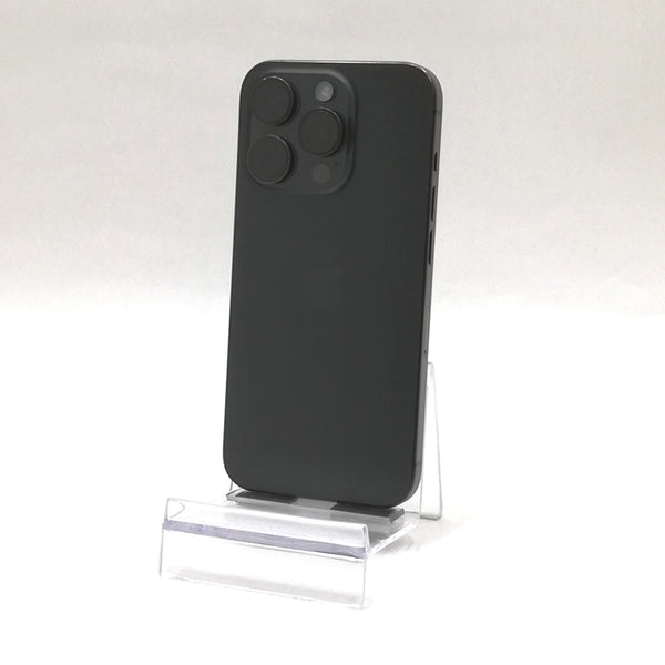 iPhone 15 Pro / 2023 / 128GB / ブラックチタニウム / 国内版SIMフリー / ランク:C / MTU73J/A / A3101 【中古品管理番号:37311】