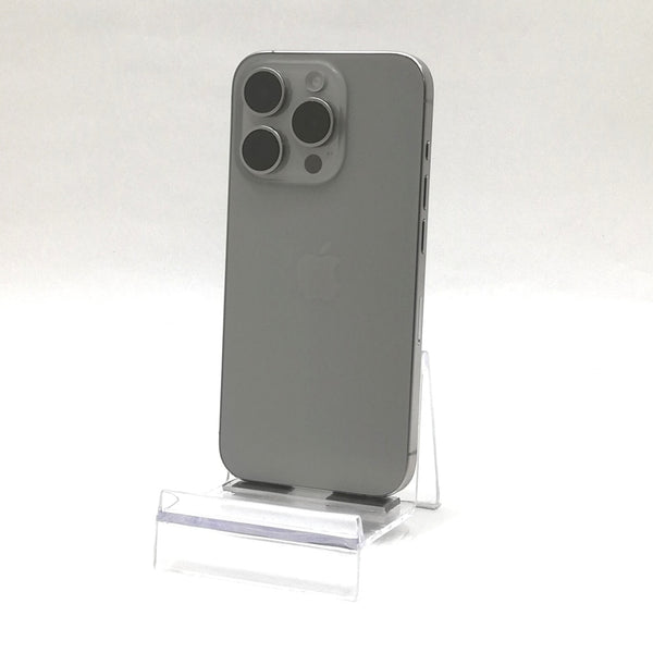 iPhone 15 Pro / 2023 / 512GB / ナチュラルチタニウム / 国内版SIMフリー / ランク:B / MTUK3J/A / A3101 【中古品管理番号:37321】