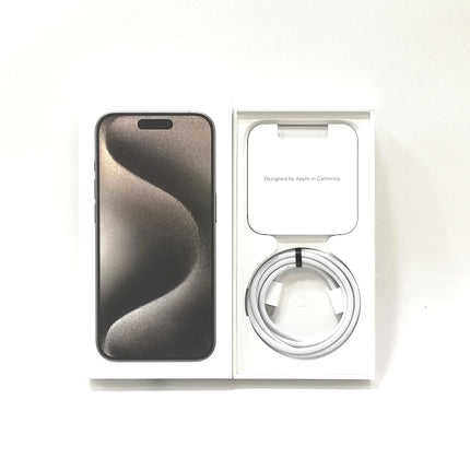 iPhone 15 Pro / 2023 / 512GB / ナチュラルチタニウム / 国内版SIMフリー / ランク:B / MTUK3J/A / A3101 【中古品管理番号:37321】