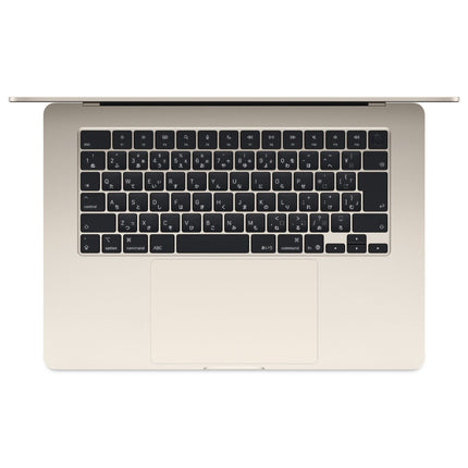 MacBook Air M4 / 15インチ / 2025 / 16GB / 512GB / スターライト / ランク:S / MW1K3J/A / 【中古品管理番号:37328】