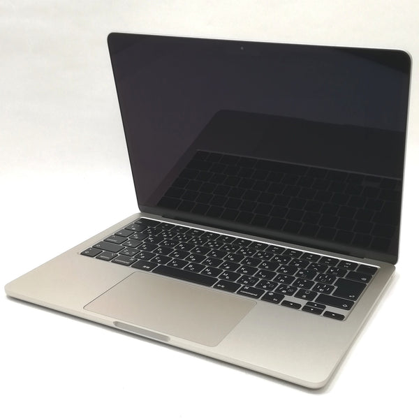 MacBook Air M2 / 13インチ / 2022 / 8GB / 256GB / スターライト / ランク:A / MLY13J/A / 【中古品管理番号:37347】