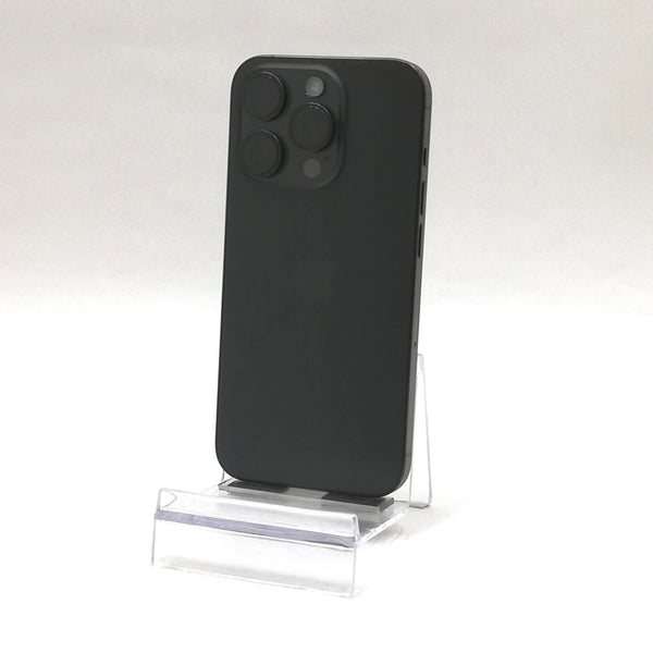 iPhone 15 Pro / 2023 / 256GB / ブラックチタニウム / 国内版SIMフリー / ランク:B / MTUC3J/A / A3101 【中古品管理番号:37349】