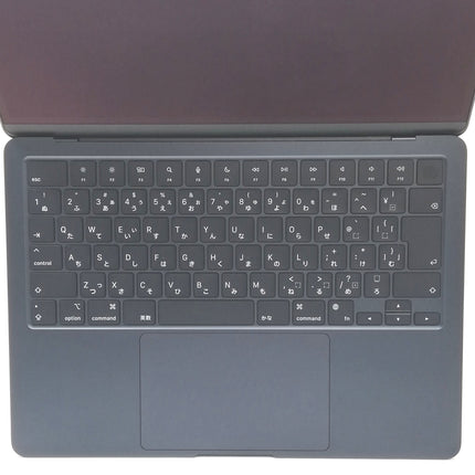 MacBook Air M2 / 13インチ / 2022(2024) / 16GB / 256GB / ミッドナイト / ランク:A / MC7X4J/A / 【中古品管理番号:37351】