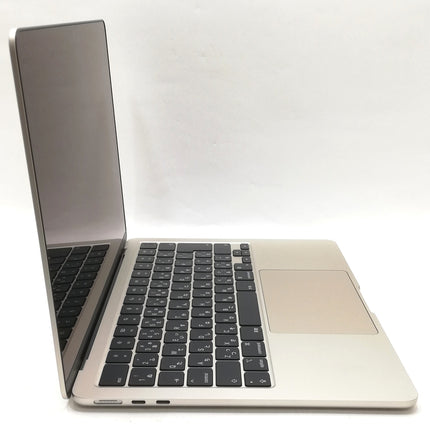 MacBook Air M2 / 13インチ / 2022 / 8GB / 256GB / スターライト / ランク:A / MLY13J/A / 【中古品管理番号:37354】