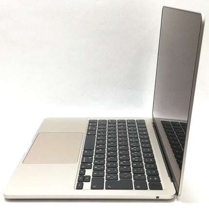 MacBook Air M2 / 13インチ / 2022 / 8GB / 256GB / スターライト / ランク:A / MLY13J/A / 【中古品管理番号:37354】