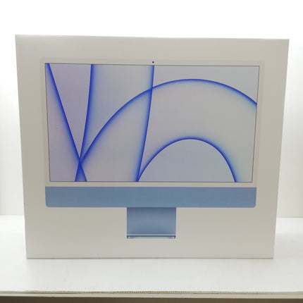 iMac M1 / 24インチ / Mid 2021 / 16GB / 512GB / ブルー / ランク:B / MJV93J/A / 【中古品管理番号:37355】