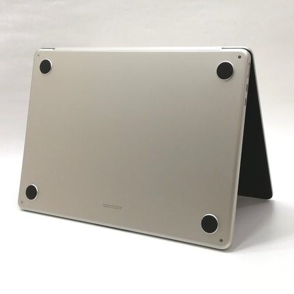MacBook Air M2 / 13インチ / 2022(2024) / 16GB / 256GB / スターライト / ランク:A / MC7W4J/A / 【中古品管理番号:37358】