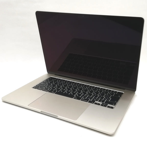 MacBook Air M3 / 15インチ / 2024 / 16GB / 256GB / スターライト / ランク:A / MC9F4J/A / 【中古品管理番号:37363】