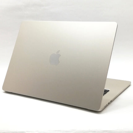MacBook Air M3 / 15インチ / 2024 / 16GB / 256GB / スターライト / ランク:A / MC9F4J/A / 【中古品管理番号:37363】