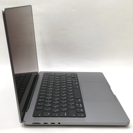 MacBook Pro M1 Pro / 14インチ / 2021 / 16GB / 512GB / スペースグレイ / ランク:A / MKGP3J/A / 【中古品管理番号:37367】