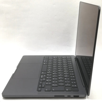 MacBook Pro M3Pro / 14インチ / 2023 / 18GB / 1TB / スペースブラック / ランク:B / MRX43J/A / 【中古品管理番号:37368】
