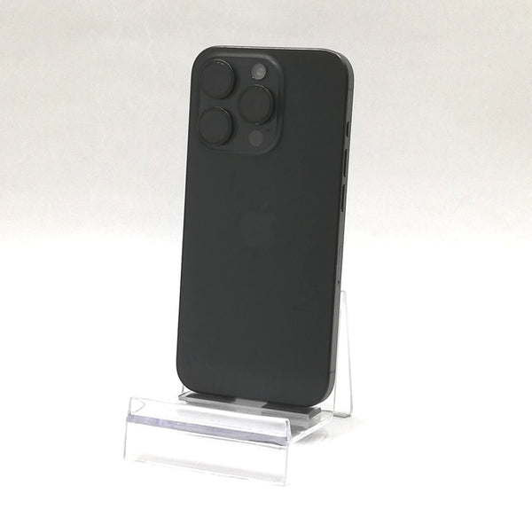 iPhone 15 Pro / 2023 / 256GB / ブラックチタニウム / 国内版SIMフリー / ランク:A / MTUC3J/A / A3101 【中古品管理番号:37369】