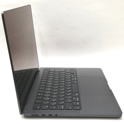 MacBook Pro M3Pro / 14インチ / 2023 / 18GB / 512GB / スペースブラック / ランク:B / MRX33J/A / 【中古品管理番号:37386】