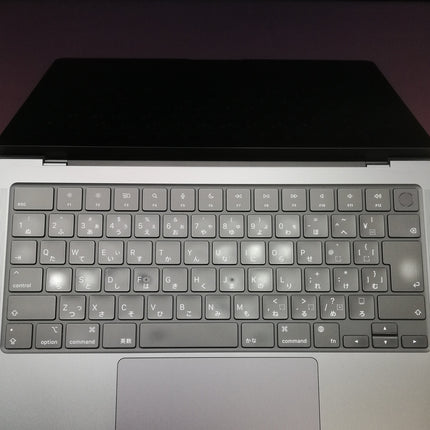 MacBook Pro M3Pro / 14インチ / 2023 / 18GB / 512GB / スペースブラック / ランク:B / MRX33J/A / 【中古品管理番号:37386】