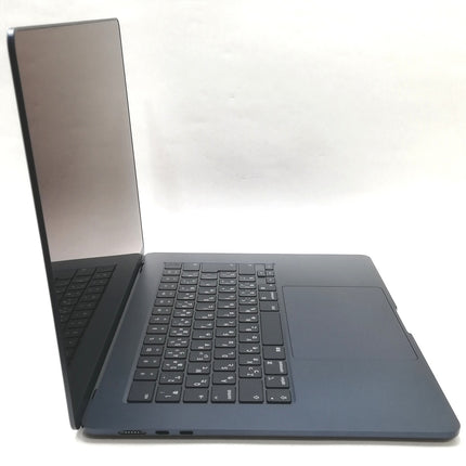 MacBook Air M3 / 15インチ / 2024 / 16GB / 512GB / ミッドナイト / ランク:A / MXD43J/A / 【中古品管理番号:37387】