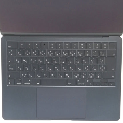 MacBook Air M2 / 13インチ / 2022 / 8GB / 256GB / ミッドナイト / ランク:B / MLY33J/A / 【中古品管理番号:37412】