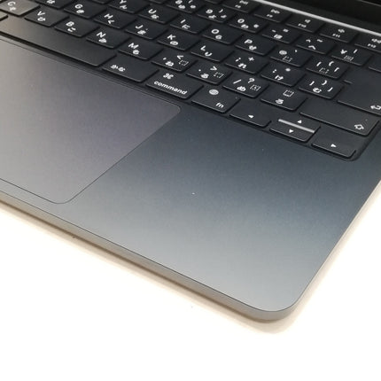 MacBook Air M2 / 13インチ / 2022 / 8GB / 256GB / ミッドナイト / ランク:B / MLY33J/A / 【中古品管理番号:37412】