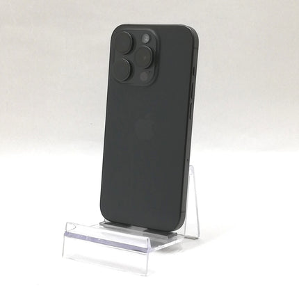 iPhone 15 Pro / 2023 / 128GB / ブラックチタニウム / 国内版SIMフリー / ランク:C / MTU73J/A / A3101 【中古品管理番号:37419】