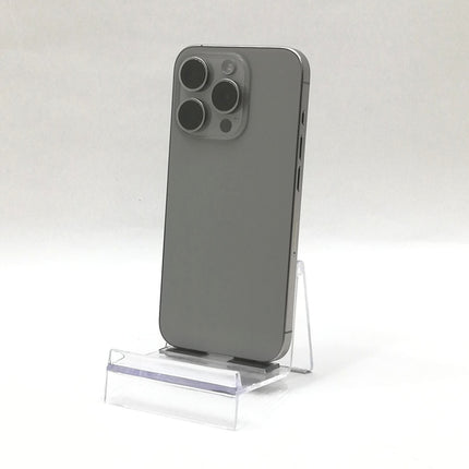 iPhone 15 Pro / 2023 / 128GB / ナチュラルチタニウム / 国内版SIMフリー / ランク:B / MTU93J/A / A3101 【中古品管理番号:37422】