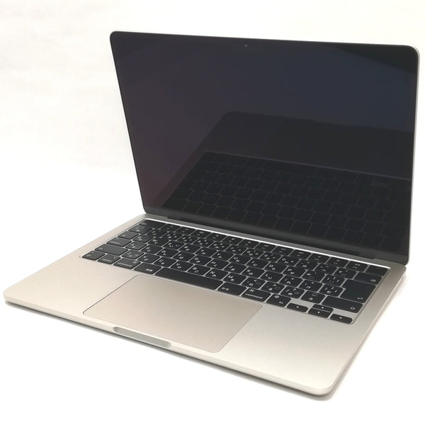 MacBook Air M3 / 13インチ / 2024 / 16GB / 256GB / スターライト / ランク:A / MC8J4J/A / 【中古品管理番号:37426】