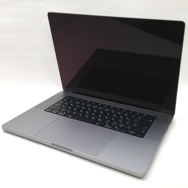 MacBook Pro M1 Pro / 16インチ / 2021 / 16GB / 512GB / スペースグレイ / ランク:A / MK183J/A / 【中古品管理番号:37428】