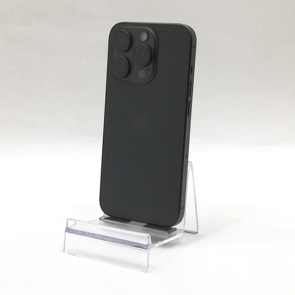 iPhone 15 Pro / 2023 / 128GB / ブラックチタニウム / 国内版SIMフリー / ランク:B / MTU73J/A / A3101 【中古品管理番号:37431】