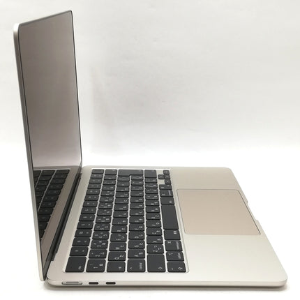 MacBook Air M2 / 13インチ / 2022 / 16GB / 256GB / スターライト / ランク:B / MLY13J/A / 【中古品管理番号:37432】