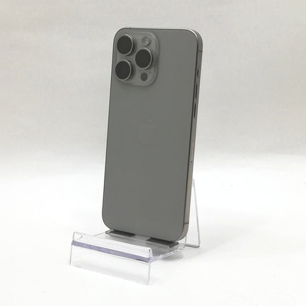 iPhone 15 Pro Max / 2023 / 256GB / ナチュラルチタニウム / 国内版SIMフリー / ランク:B / MU6R3J/A / A3105 【中古品管理番号:37437】