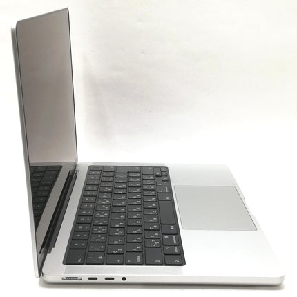 MacBook Pro M1 Pro / 14インチ / 2021 / 32GB / 1TB / シルバー / ランク:C / MKGT3J/A / 【中古品管理番号:37441】