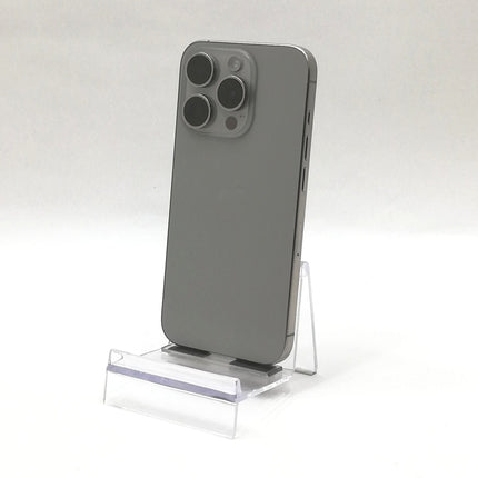 iPhone 15 Pro / 2023 / 128GB / ナチュラルチタニウム / 国内版SIMフリー / ランク:B / MTU93J/A / A3101 【中古品管理番号:37446】