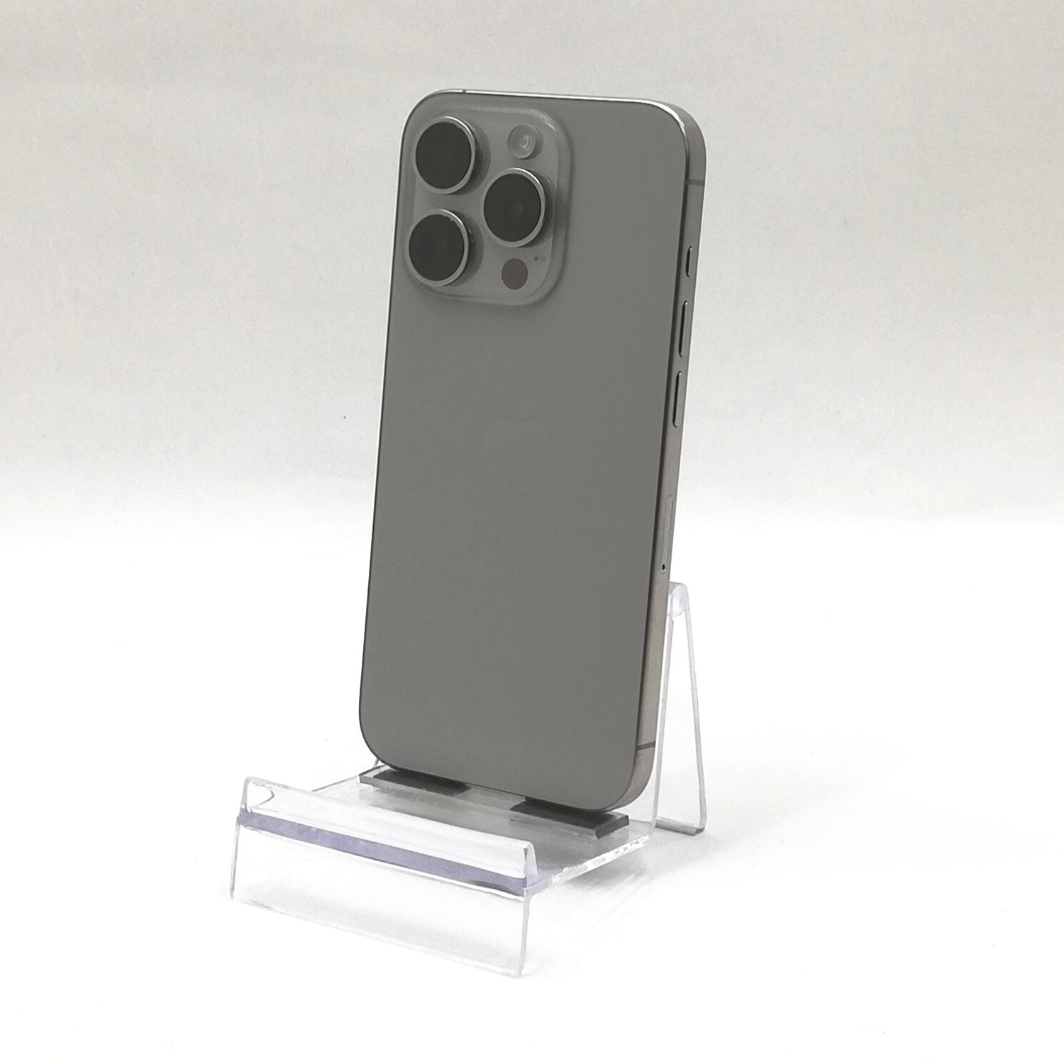 【ブラックフライデーセール】iPhone 15 Pro / 2023 / 128GB / ナチュラルチタニウム / 国内版SIMフリー / ランク:B / MTU93J/A / A3101 【中古品管理番号:37446】