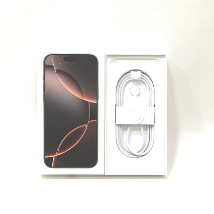 iPhone 16 Pro Max / 2024 / 256GB / デザートチタニウム / 国内版SIMフリー / ランク:B / MYWJ3J/A / A3295 【中古品管理番号:37452】