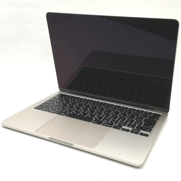MacBook Air M3 / 13インチ / 2024 / 16GB / 256GB / スターライト / ランク:A / MC8J4J/A / 【中古品管理番号:37460】