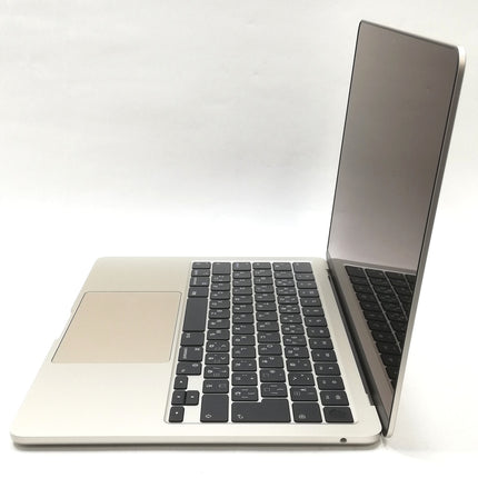 MacBook Air M3 / 13インチ / 2024 / 16GB / 256GB / スターライト / ランク:A / MC8J4J/A / 【中古品管理番号:37460】