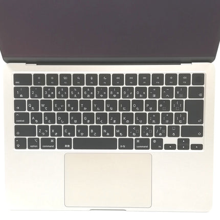 MacBook Air M2 / 13インチ / 2022 / 8GB / 256GB / スターライト / ランク:C / MLY13J/A / 【中古品管理番号:37461】