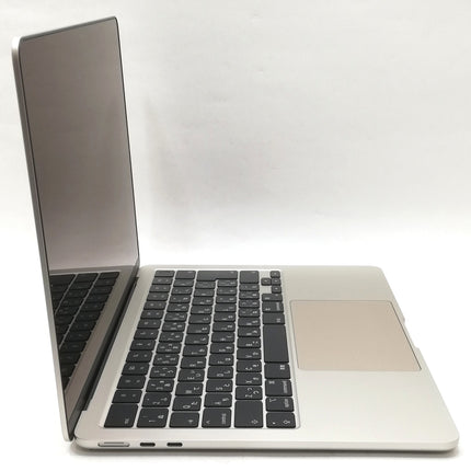 MacBook Air M2 / 13インチ / 2022 / 8GB / 256GB / スターライト / ランク:C / MLY13J/A / 【中古品管理番号:37461】