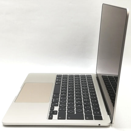 MacBook Air M2 / 13インチ / 2022 / 8GB / 256GB / スターライト / ランク:C / MLY13J/A / 【中古品管理番号:37461】